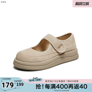TATA 浅口女休闲勃肯鞋 新款 YPF02AQ5奥莱 他她春商场同款