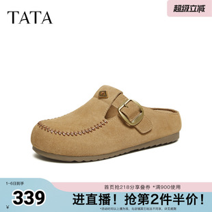 勃肯鞋 新款 2026春季 CLE01AH6 时尚 百搭休闲鞋 外穿拖鞋 TATA他她女鞋