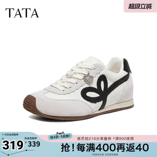 休闲新年运动鞋 TATA他她女鞋 2026春季 红色休闲阿甘鞋 GXW04AM6 新款