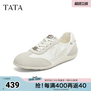 女百搭休闲运动鞋 TATA他她女鞋 7KL22BM6 德训鞋 阿甘鞋 2026夏季 新款