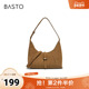 百思图2025冬季 潮流单肩斜挎包女TY094DX5 腋下包时尚 新款 商场同款