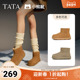 TATA他她小熊靴加绒雪地靴女靴冬季 靴子保暖短靴棉鞋 2024CDK01DD4