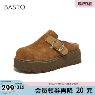 百思图2026夏季 时尚 复古休闲户外女凉鞋 D5005BH6 新款