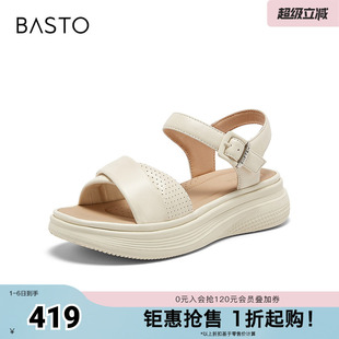 户外女鞋 百思图2026夏季 CS271BL6 时尚 休闲凉鞋 新款 商场同款