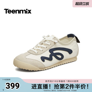 运动系带休闲百搭女德训鞋 BM891BM6 商场同款 天美意2026夏新款