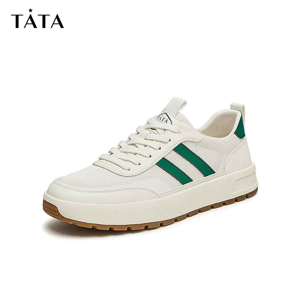 Tata他她休闲厚底板鞋男