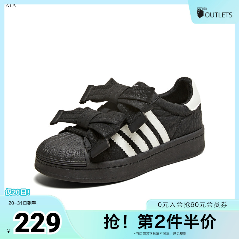 时尚百搭蝴蝶结女板鞋