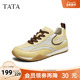 2025秋新款 TATA他她休闲透气阿甘鞋 女网面薄底跑步运动鞋 CP501BM5