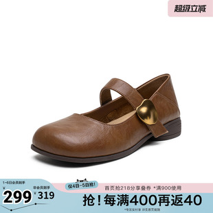 简约女单鞋 百思图春夏秋季 F3511CQ5 时尚 玛丽珍鞋 新款 商场同款