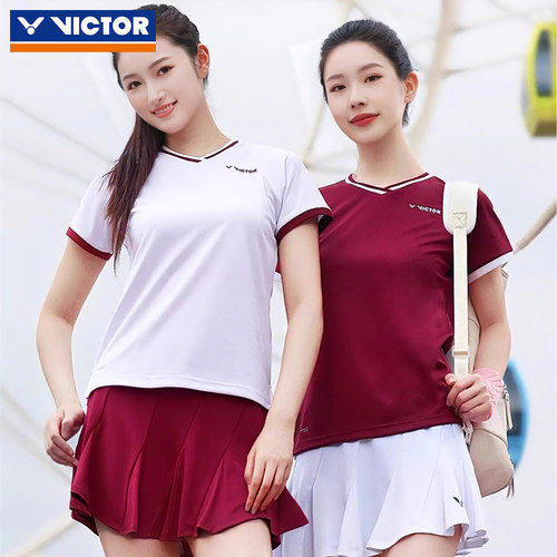 victor胜利羽毛球裙防走光