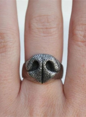 New Fashionable Cute Funny Animal Nose Open Ring 搞笑鼻戒指