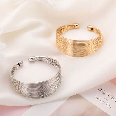 金属手镯开口手饰个性街拍夸张