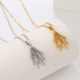 trade tassel flower 项链foreign zircon necklace women choker