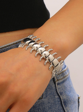 New Dark Punk Personalized Men's Hip Hop Handsome Bracelet