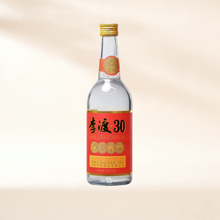【官方正品】李渡30系列高粱酒 52度浓特兼香型白酒500ml粮食酒