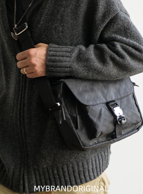 MYBRANDORIGINAL快拆磁扣X-PAC侧肩包休闲办公通勤包斜挎包D3077