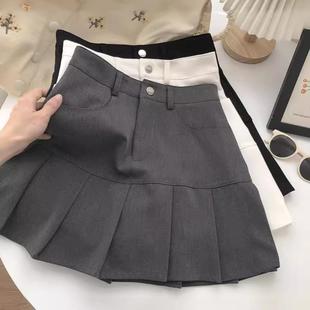 夏季 百褶裙女2025新款 设计jk短裙子小个子a字半身裙高腰显瘦短裙