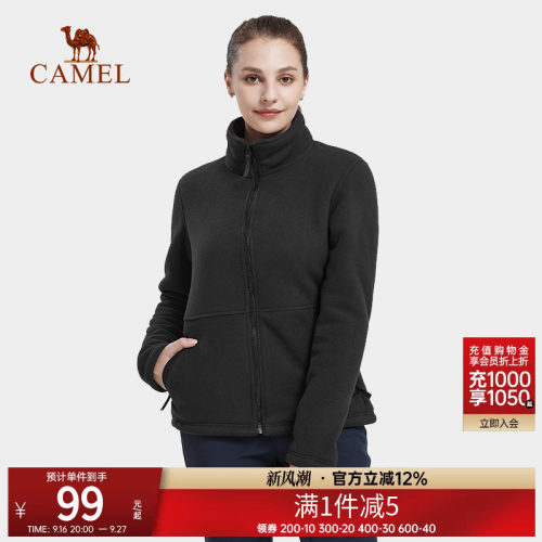 骆驼运动卫衣女秋季加厚舒适百搭