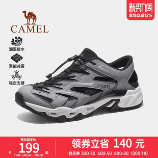 新款 透气洞洞鞋 包头女鞋 骆驼户外凉鞋 子沙滩鞋 夏季 外穿涉水鞋 男鞋