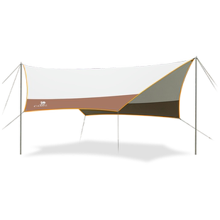 【道森】骆驼户外精致露营涂银天幕帐篷野炊防雨防晒野营遮阳棚