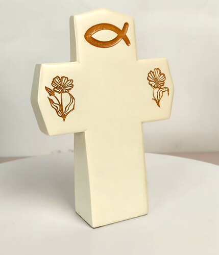 原创ins风树脂十字架摆件桌面摆件家居摆设摆饰