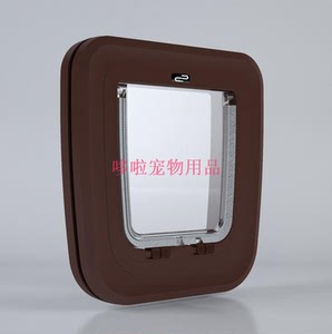 包邮智能宠物进出宠物门洞 猫门洞 狗门洞 迷猫咪小型 自由出入