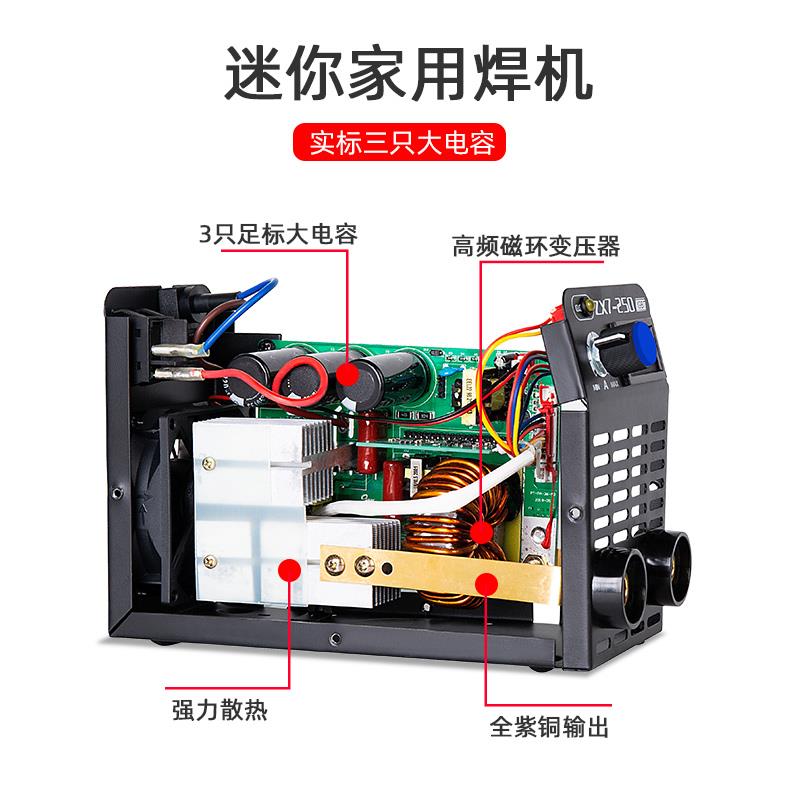 新款力雅镁电焊机220v家用小型250迷你可携式全铜315工业级38包邮