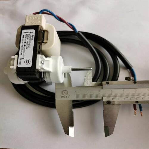 新款冷柜冰箱电控箱散热风扇微型罩极电机EM2513LN6.包邮