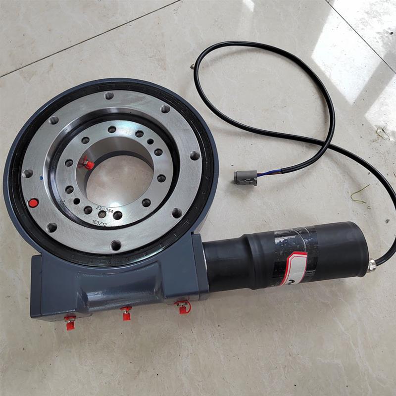 新款7寸12V24V电动回转驱动转盘 高空作业吊车吊篮电动回转支包邮