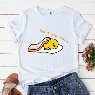 纯棉女T恤S shirt Ladies Tops tshirts Summer Women 5XL cute