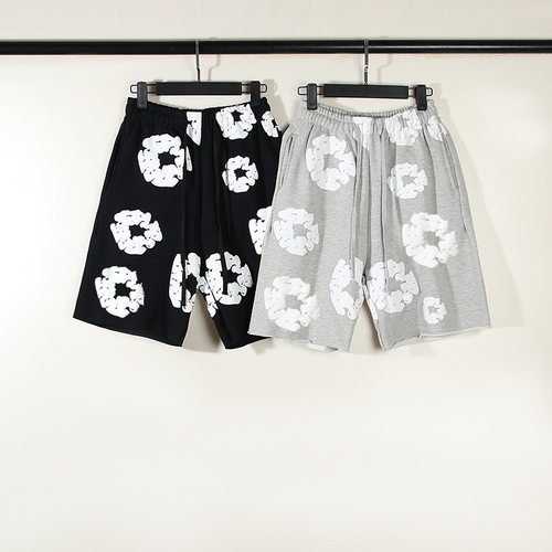 fashion trend hot sell kapok print men's summer beach shorts