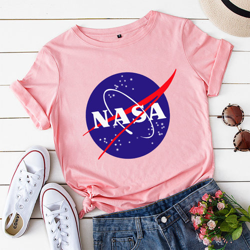 New S-5XL Women Summer Cotton T-shirt Ladies tshirt纯棉女T恤