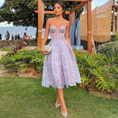 summer dress women elegant ladies vestidos新款欧美 晚礼服