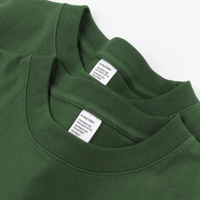 Women Basic T-shirt Heavy t shirt Men纯棉双纱oversize重磅