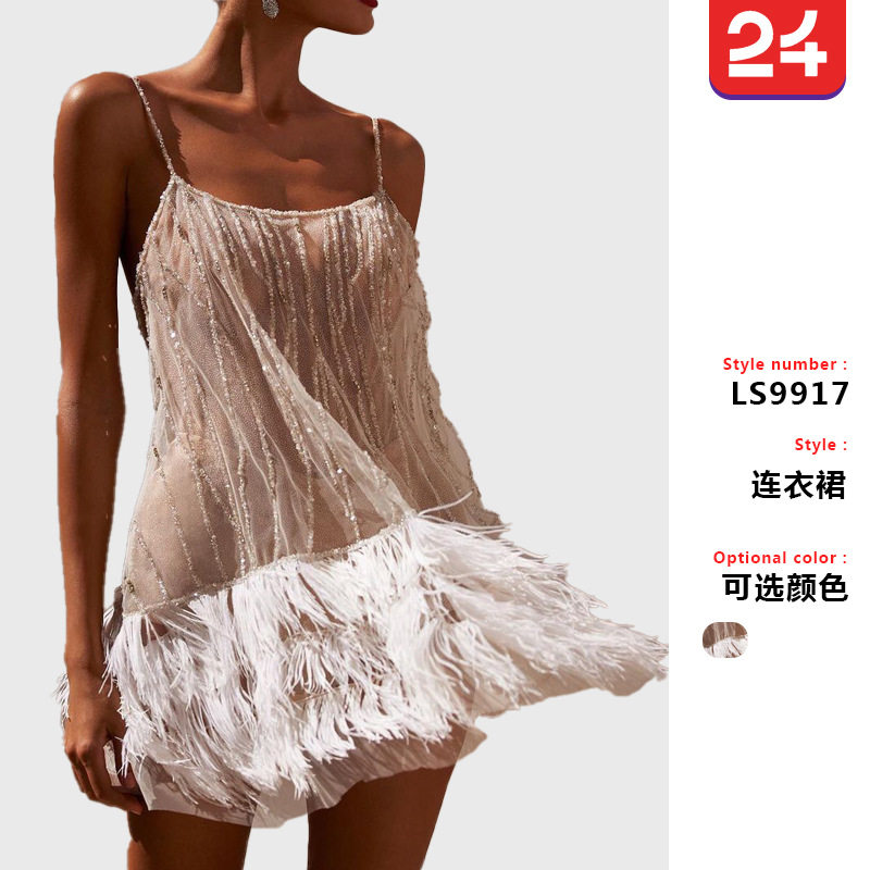 summer dress women elegant ladies vestidos新款欧美风派对礼服