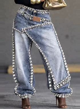 fashion women jeans sexy low rise denim pants2026新款设计