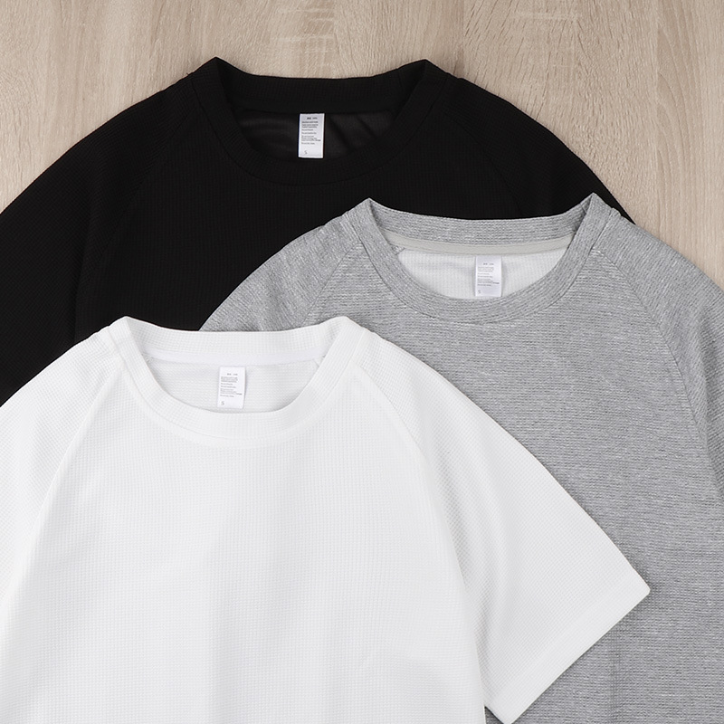 Heavy Cotton Weight Loose Men T-shirt Short Sleeve High