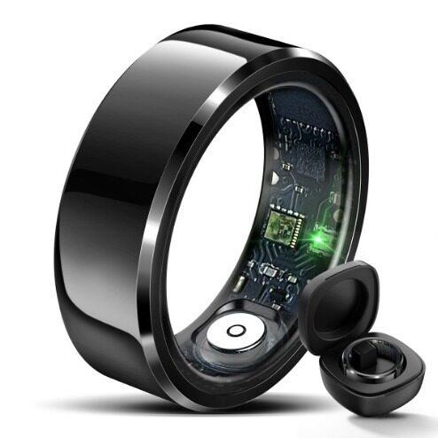 smart ring man women health monitor charging case智能戒指