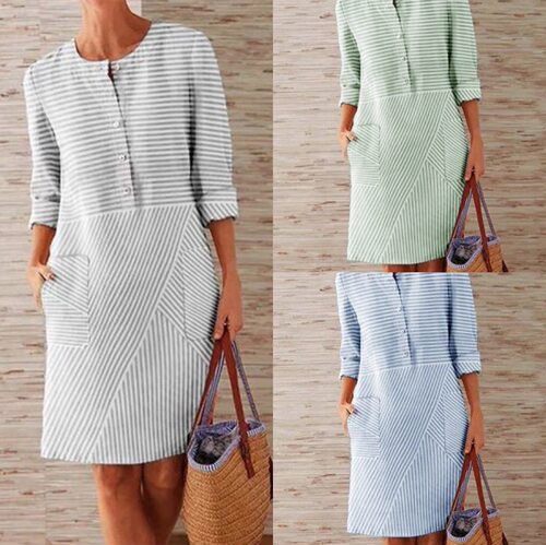 summer dress women casual elegant lady vestidos欧美  斜纹