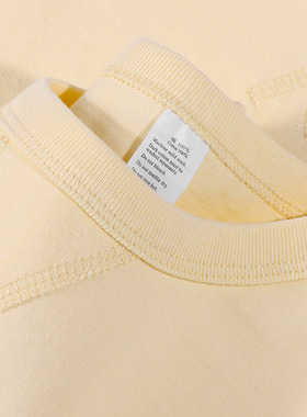 high quality men plain tshirt women basic t-shirt落肩款