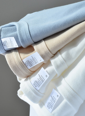 Women Basic T-shirt Heavy t shirt Men300g重磅精梳棉白色打底