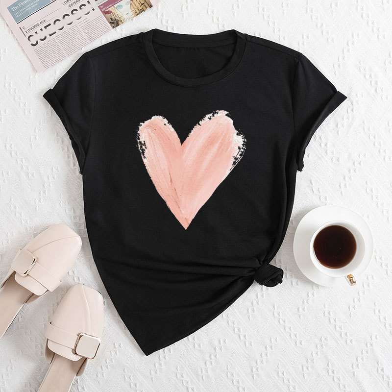 retro short sleeved t-shirt for women  student street top