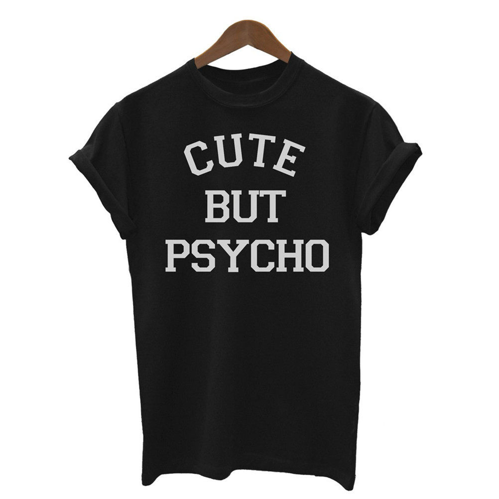 WomenTshirtCUTEBUTPSYCHO