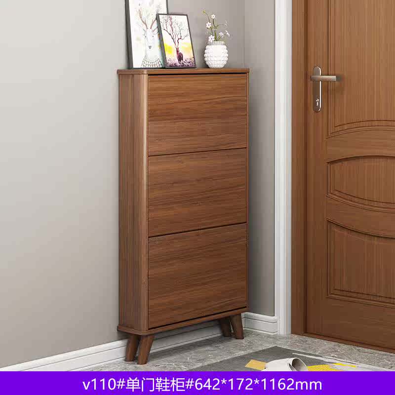 家用门口大容量收纳实木多层简约进门多功能防尘玄关柜|msdalam kategori perabot kediaman, kabinet, kotak kasut - dari Buy2taobao.com untuk memberikan perkhidmatan ejen Taobao profesional membeli