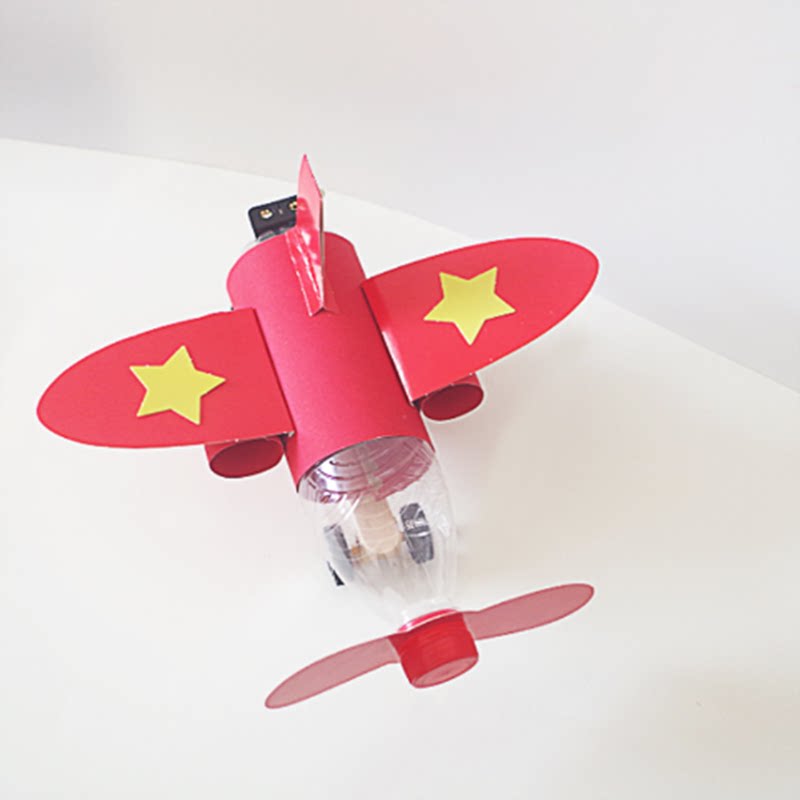 小学生儿童手工科学实验科技小制作材料包小发明电动飞机diy材料