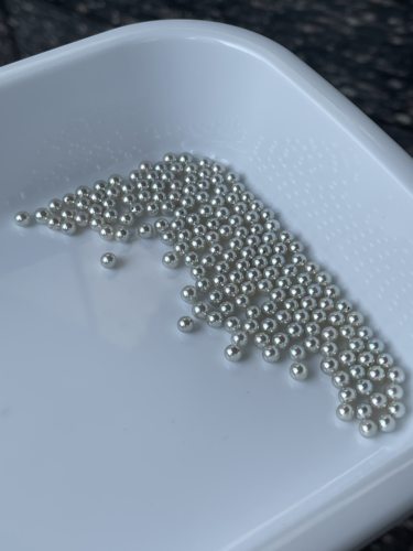 真综所「越物」真多麻珠层约0.5～0.7mm天然色，5～5.5mm