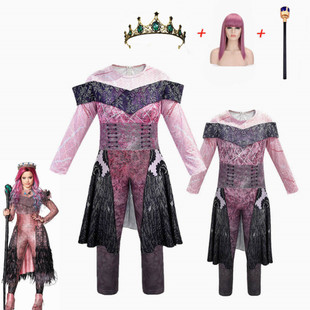 后裔3cosplay女装迪士尼歌舞剧星光继承者cos服 万圣节儿童服装