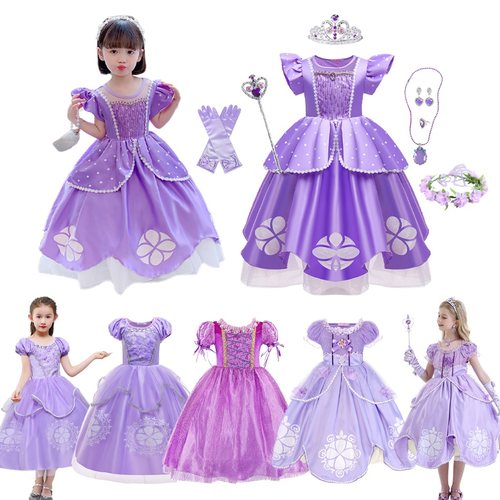 苏菲亚公主裙索菲亚女童夏装新款