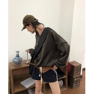popoup23ss 甜酷棒球可拆卸长袖 奶油光泽可拆卸袖 子休闲 cream
