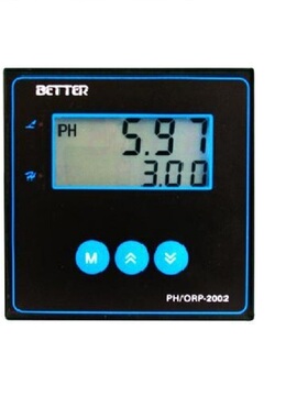 新款PH/ORP-2002控制仪表 工业在线PH酸度计PH计污水监测仪现货